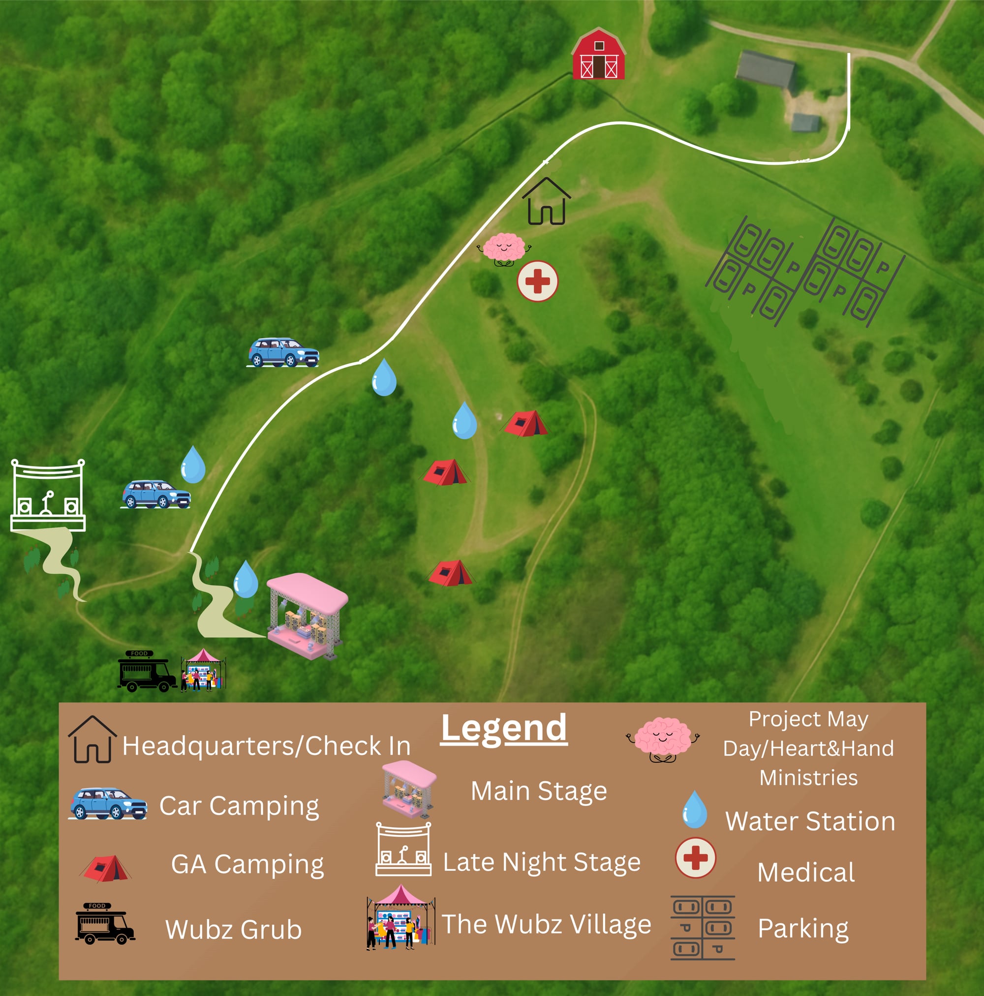 Mountain Wubz 2026 venue layout